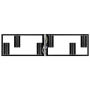 Żyrandol LED GU10 Bumo x6 czarny-35799