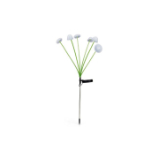Lampa LED solarna wbijana grzyby 6xLED 72cm-35974