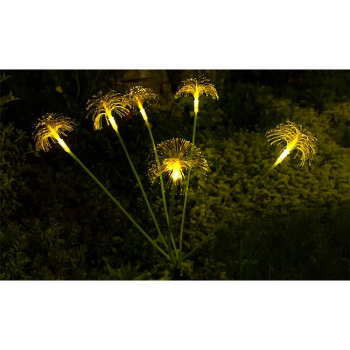 Lampa LED solarna wbijana meduza 6xLED 77cm-35971