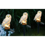 Lampa LED solarna wbijana sowa 40cm-35962