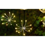 Lampa LED solarna wbijana stokrotki 6xLED 73cm-35979