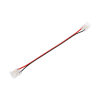 Złączka do taśmy LED COB 10mm zatrzask dw z kablem-36030