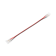 Złączka do taśmy LED COB 8mm zatrzask dw z kablem-36025