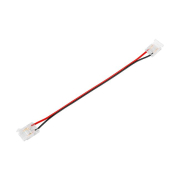 Złączka do taśmy LED COB 10mm zatrzask dw z kablem-36030