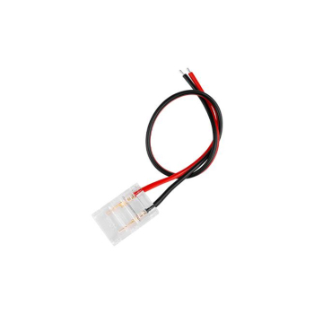 Złączka do taśmy LED COB 10mm zatrzaskowa z kablem-36022