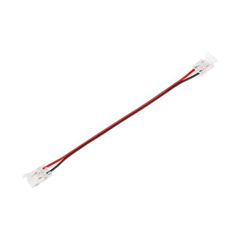 Złączka do taśmy LED COB 8mm zatrzask dw z kablem-36025