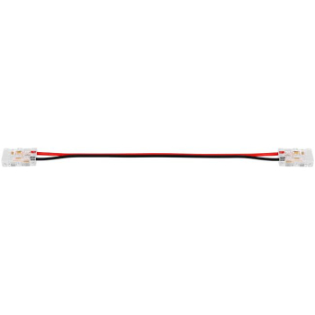 Złączka do taśmy LED COB 8mm zatrzask dw z kablem-36026