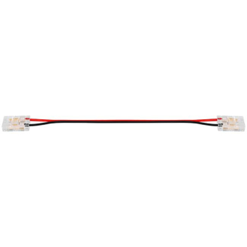 Złączka do taśmy LED COB 10mm zatrzask dw z kablem-36031