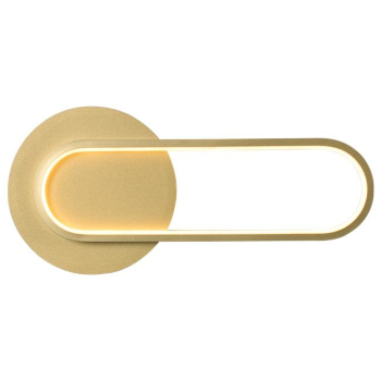 Kinkiet ścienny led Goldimo 13W 43cm złoty-36037