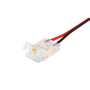 Złączka do taśmy LED COB 10mm zatrzaskowa z kablem-36023