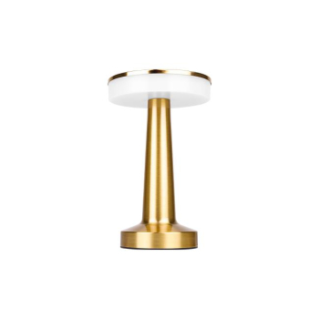 Lampa biurkowa Zulu LED 3CCT akumulator złota-36161