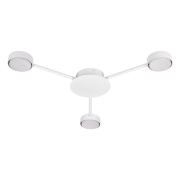 Żyrandol LED GX53 Zibo x3 65cm biały-36244