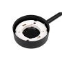 Żyrandol LED GX53 Zibo x3 65cm czarny-36241