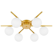 Żyrandol LED G9 Bali-10 58cm x6 złoty-36304