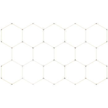 Lampa LED Hexagon 14L 570W 523x301cm zestaw 6500K-36349