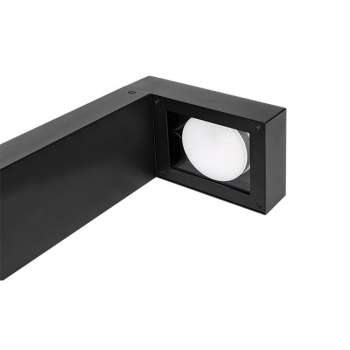 Lampa ogrodowa LED GX53 Hebin 60cm czarna-36415
