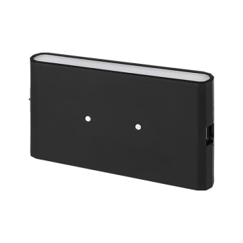 Lampa LED Aku Wolf PIR czarna 3CCT-36546