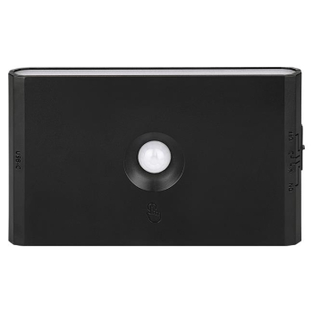 Lampa LED Aku Wolf PIR czarna 3CCT-36547