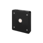 Lampa LED Aku Poli PIR czarna 3CCT-36541