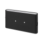 Lampa LED Aku Wolf PIR czarna 3CCT-36546