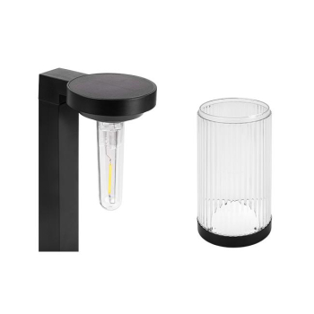 Lampa LED solarna wbijana latarnia ogrodow - 2 szt-36842