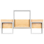 Żyrandol LED Galaxis Livia 74x40x8cm 70W-36822