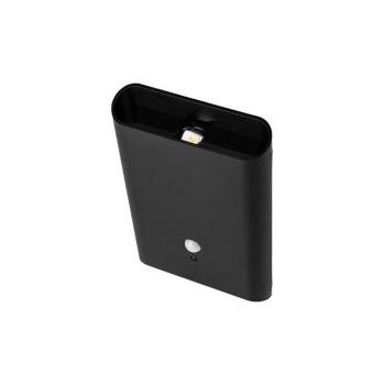 Lampa LED Aku Turo PIR czarna magnes-36904