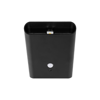 Lampa LED Aku Turo PIR czarna magnes-36906