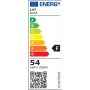 Lampa LED IP20 flat 150cm 54W 6500K-37060