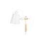 Lampa biurkowa Kasio E27 biała WD-37087