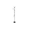 Lampa podłogowa Duos E27  E14 176cm czarna-37166