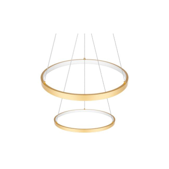 Żyrandol LED Lynx 40/60cm 64W złoty-37136