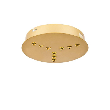 Żyrandol LED Lynx 40/60cm 64W złoty-37140