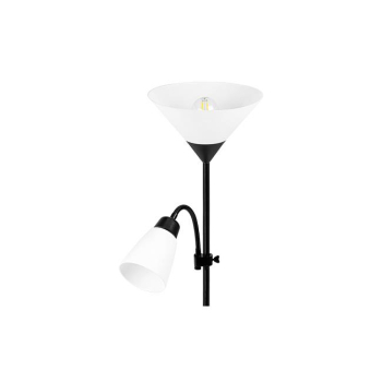 Lampa podłogowa Duos E27  E14 176cm czarna-37171