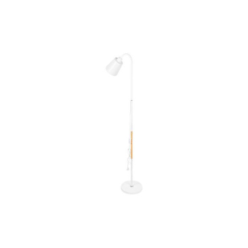 Lampa podłogowa Koko E27 145cm biała WD-37179