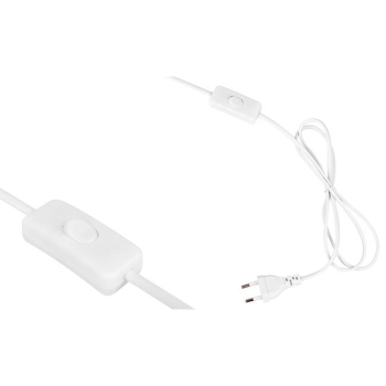 Lampa podłogowa Koko E27 145cm biała WD-37185