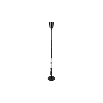 Lampa podłogowa Koko E27 145cm czarna WD-37188