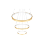 Żyrandol LED Coma 20/40/60cm 77W złoty-37119