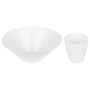 Lampa podłogowa Duos E27  E14 176cm czarna-37173