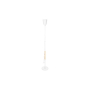 Lampa podłogowa Koko E27 145cm biała WD-37178
