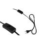 Lampa podłogowa Koko E27 145cm czarna WD-37195