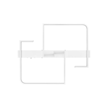 Żyrandol LED Moris 62x50x6cm 29W biały 3CCT DIP-37270