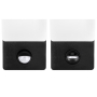 Oprawa architektoniczna Grudo LED 12W czarna czujn-37203