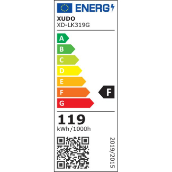Żyrandol LED Mundo 40/60/80/100cm 119W złoty 3CCT-37383