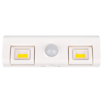 Lampa podszafkowa LED 2x COB PIR 4000K-37407