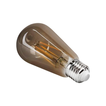 Żarówka LED E27 Filament ST64 2200K 6W dym-37464