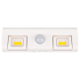 Lampa podszafkowa LED 2x COB PIR 4000K-37407
