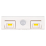 Lampa podszafkowa LED 2x COB PIR 4000K-37408