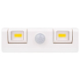Lampa podszafkowa LED 2x COB PIR 4000K-37409