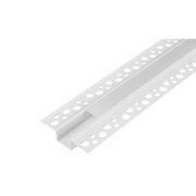 Profil LED PCV 50x12 Wpuszczany GK biały 2m Mleczn-37520